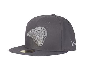 New Era 59Fifty Fitted Cap - GRAPHITE Los Angeles Rams