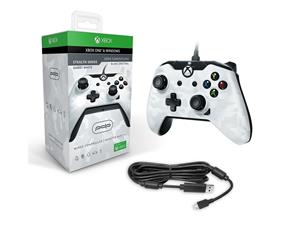 PDP Wired Controller White Camo for Xbox One