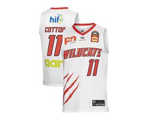 Perth Wildcats 19/20 NBL Basketball Authentic Away Jersey - Bryce Cotton