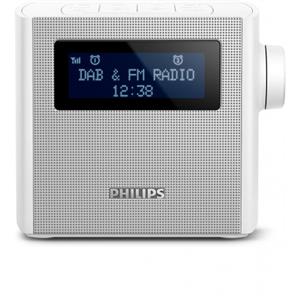 Philips - AJB4300W - Clock FM/DAB+ Radio