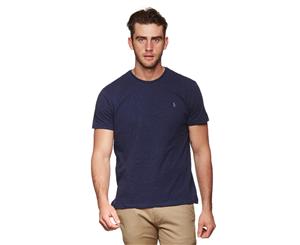 Polo Ralph Lauren Men's Crew Neck Tee / T-Shirt / Tshirt - Spring Navy