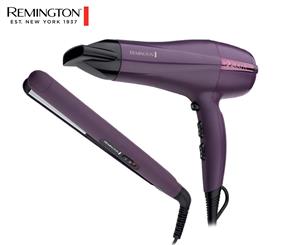 Remington Ultra Violet Collection Hair Dryer & Straightener Pack