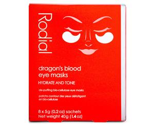 Rodial Dragon's Blood Eye Masks 8pk