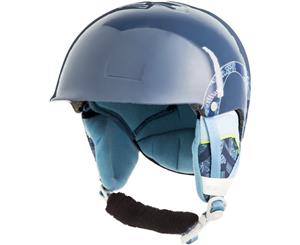 Roxy Womens Happyland Superlight Snowboard Skiing Helmet - Crown Blue/Freespace Girl