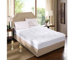 Royal Comfort 1000GSM Memory Mattress Topper Cover Protector Underlay