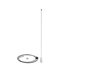 SWP MOBILE ONE VHF Stainless Steel Antenna 630Mm 108-185Mhz - Mobile One