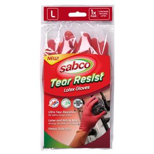 Sabco Large Tear Resist Gloves - 1 Pair
