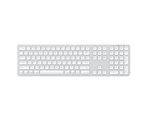 Satechi Wireless Aluminium Keyboard w/ Numeric Pad For Mac / iOS - Silver