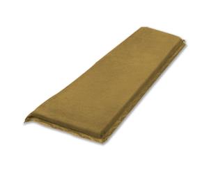 Self Inflating Mattress Sleeping Suede Mat Air Bed Camping Camp Hiking Joinable Beige