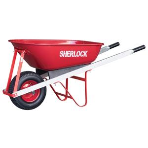 Sherlock 100L Snag Free Steel Tray Wheelbarrow