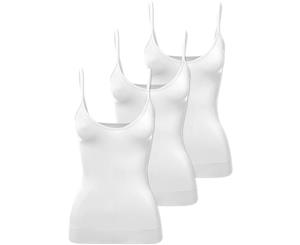 Silhouette Camisole - 3 Pack - White