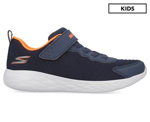 Skechers Boys' GOrun 600 Running Shoes - Navy/White