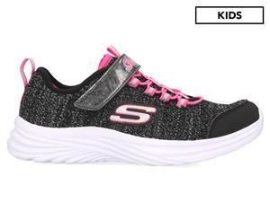 Skechers Girls' Pre-School Dreamy Dancer Sports Shoes - Black/Pink