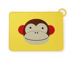 Skip Hop Zoo Fold & Go Placemat Monkey