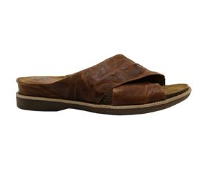 Sofft Womens Brylee Leather Open Toe Casual Slide Sandals