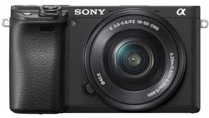 Sony A6400 E-mount Mirrorless Camera with 16-50mm Lens Kit - Black