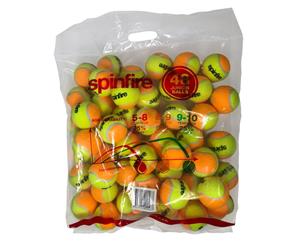 Spinfire Orange Junior Tennis Balls - 48 Pack