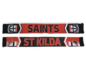 St Kilda Saints AFL Cleave Double Sided Jacquard Scarf