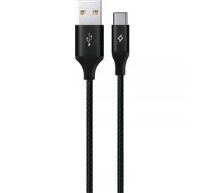 TTEC AlumiCable XL Type-C 2.0 Charge/Data Cable 2m Black