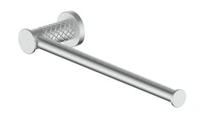 Textura Hand Towel Holder - Brushed Stainless
