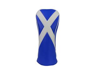 The Back Nine Scottish Flag Driver Cover