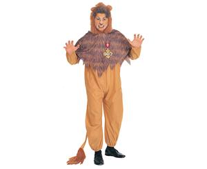 The Wizard of Oz Cowardly Lion Adult Costume Standard