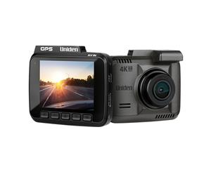 Uniden CAM80 4k Smart Dash In-Car Camera 2.4 LCD Colour Screen GPS Wifi