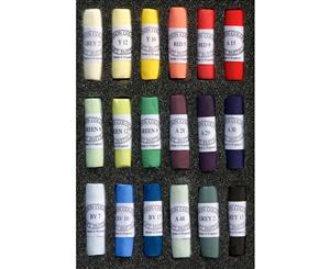 Unison Soft Pastel Set - 18 Mixed Colours