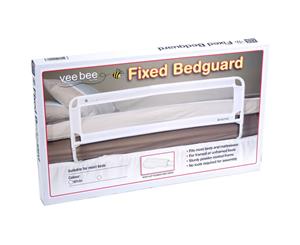 VeeBee (Valco) 105cm Fixed Bed Guard - White