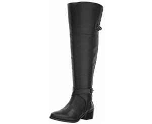 Vince Camuto Womens vo-soreen Leather Closed Toe Knee High Cold Weather Boots