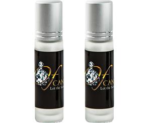 White Musk Perfume Roll On Fragrance Oil 2x10ml XStrong VEGAN & CRUELTY FREE
