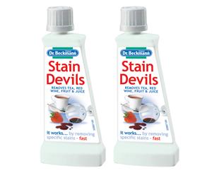 2 x Dr. Beckmann Stain Devils Red Wine Removers 50mL