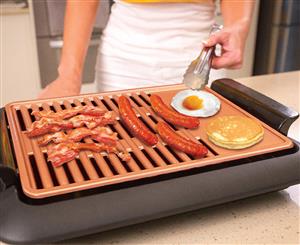 2-In-1 Copper Pro Grill & Griddle