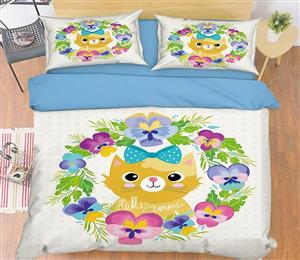 3D Brown Cat 080 Bed Pillowcases Quilt