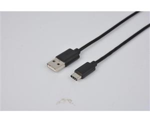 8Ware USB 2.0 Cable Type-C to A M/M 1m - 480Mbps
