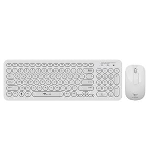 ALCATROZ JELLYBEAN A2000 (White) Wireless Keyboard Optical Mouse