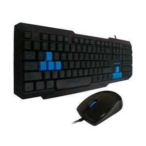 ALCATROZ Xplorer 5500M (Blue) Wired Keyboard Mouse