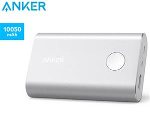 Anker Powercore+ 10050mAh Qualcomm 3.0 Power Bank - Silver