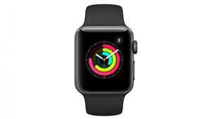 Apple Watch Series 3 GPS - Space Grey Aluminium Case with Black Sport Band 38mm