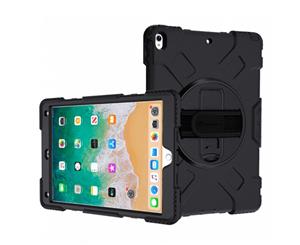 Armor-X (KKN Series ) Rugged Case Ultra 3 Layers Shockproof w/Hand Strap & KickStand w/Pen Holder for iPad Air 3 10.5" & iPad Pro10.5"
