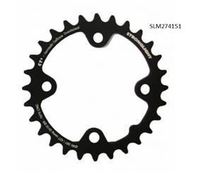 BPW Bike/Cycling Chainring - MTB 'Stronglight' 28T - SRAM XX-X7 - 80mm - Black