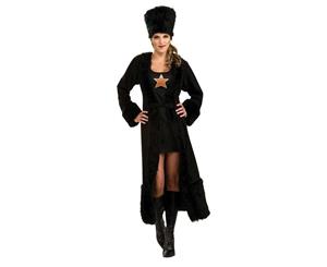 Black Russian Sexy Adult Costume