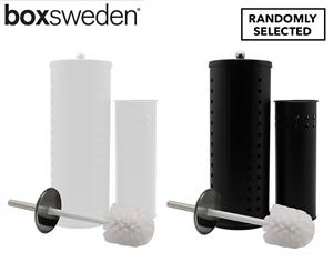 Box Sweden Toilet Brush & Roll Holder Set - Randomly Selected