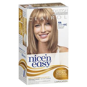 Clairol Nice & Easy 102 Natural Light Ash Blonde