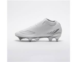 Concave Volt + Knit SG - White/Silver Football Boots