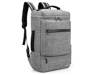 CoolBELL Convertible 15.6 Inch Backpack With USB Changing Port-Grey