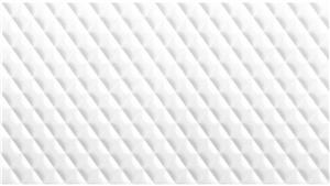 Creative Prisma 325x590mm White AC Tile
