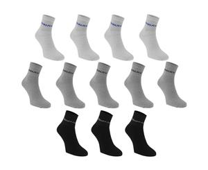 Donnay Kids Quarter Socks 12 Pack Junior - Multi