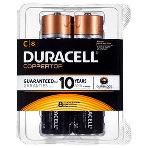 Duracell C8 Batteries - 8 Pack