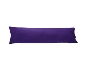 Easy Rest - Soft and Elegant 250TC Pure Cotton Percale Pillow Case (Body Shape) - Violet